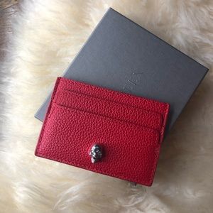 Alexander McQueen Skull Card Holder